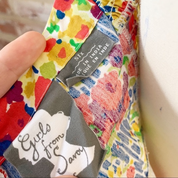 Anthropologie Girls from Savoy Strapless Dress - Picture 9 of 14